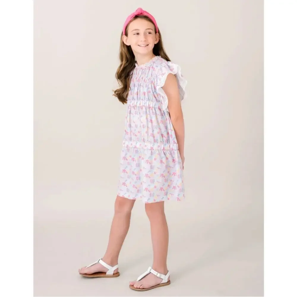 Set Proper Joyful Blooms Lily Dress NWT size 8
